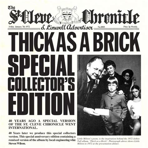 thick as a brick story